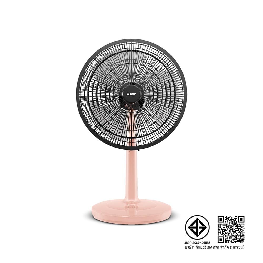 พัดลมตั้งโต๊ะ 18 นิ้ว MITSUBISHI D18A-GB CM-PK สีชมพู