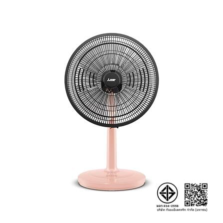 พัดลมตั้งโต๊ะ 18 นิ้ว MITSUBISHI D18A-GB CM-PK สีชมพู_2