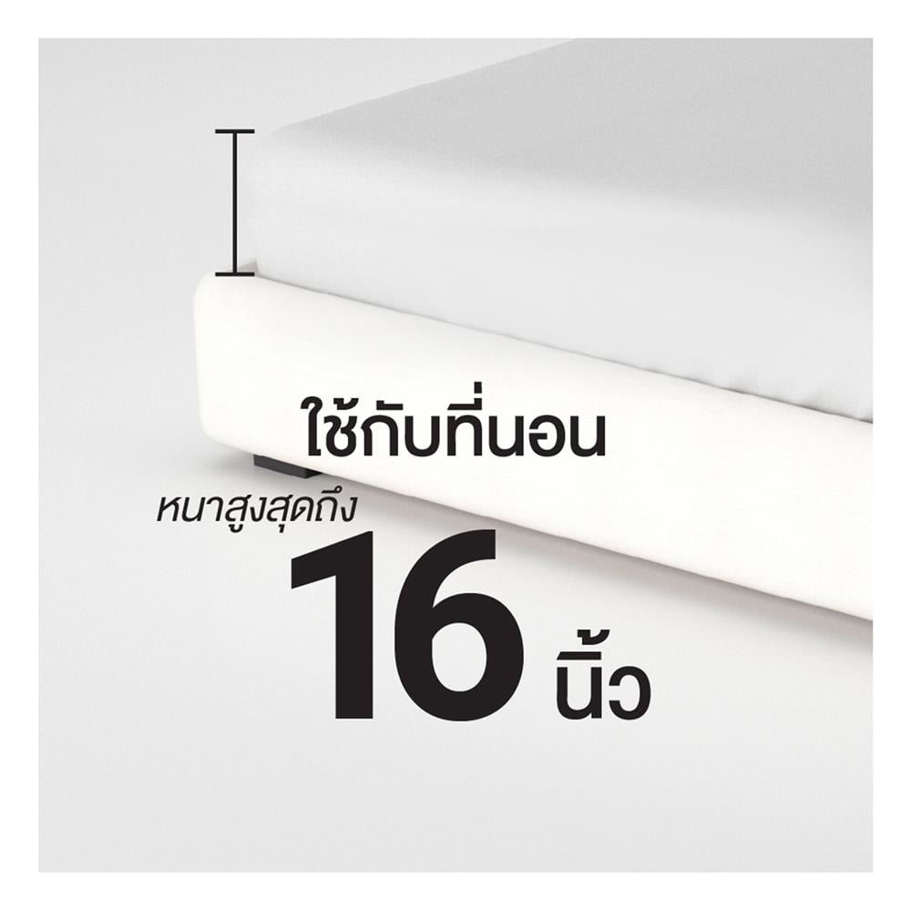 ชุดผ้าปูที่นอน 3.5 ฟุต (ชุด 4 ชิ้น) FROLINA COTTON BREEZE CBSF003