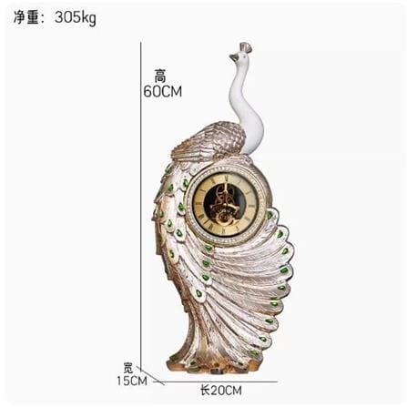 นาฬิกาตั้งโต๊ะ INTERY CT215C048_03 23.62X7.87 นิ้ว สีโรสโกลด์_6