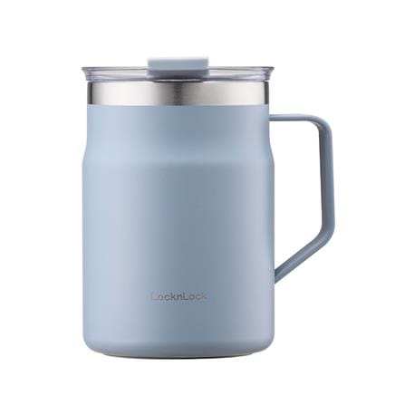 กระติกสุญญากาศ 475 มล. LOCKNLOCK METRO MUG สีฟ้า_0