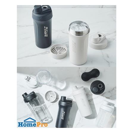กระติกสุญญากาศ 0.65 ลิตร LOCKNLOCK SHAKE IT BOTTLE PRO STAINLESS สีดำ_5