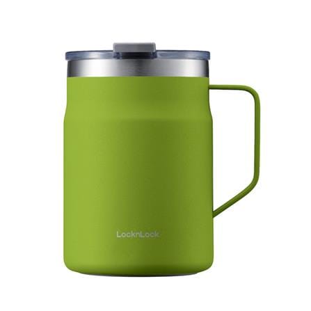 กระติกสุญญากาศ 475 มล. LOCKNLOCK METRO MUG สีเขียวกากี_0