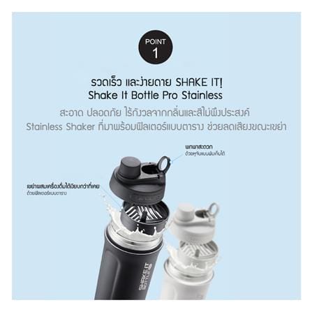 กระติกสุญญากาศ 0.65 ลิตร LOCKNLOCK SHAKE IT BOTTLE PRO STAINLESS สีเทา_6