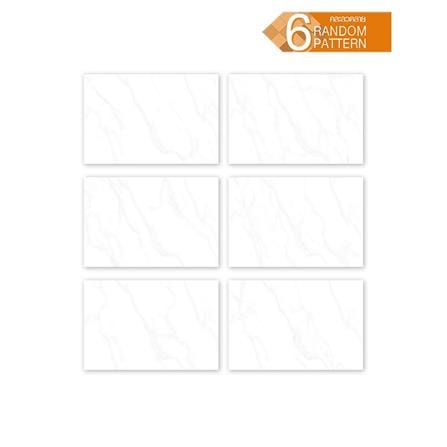 กระเบื้องผนัง 30x45ซม. COTTO ออโรร่า ขาว PM 0.81 ตร.ม._1