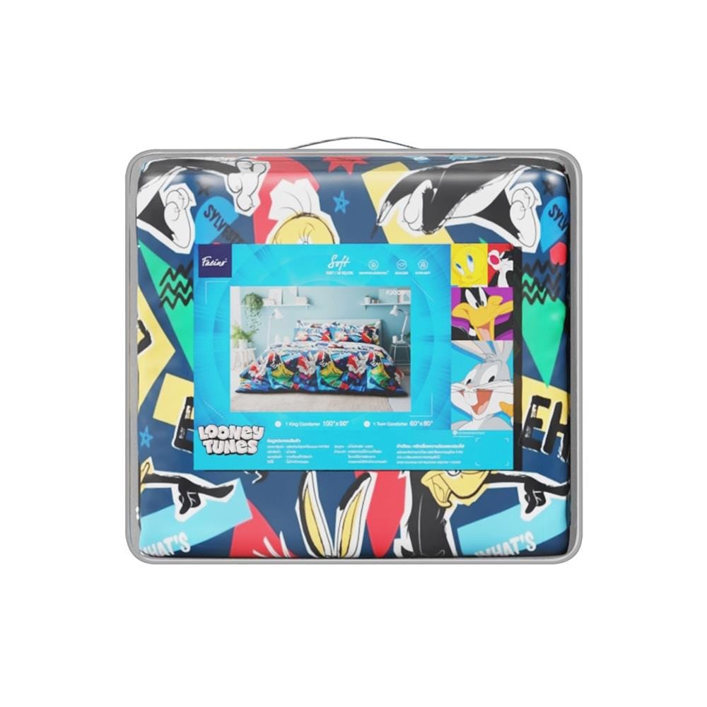ผ้านวม PREMIER SATIN LOONEY TUNES 60X80 นิ้ว FJ009
