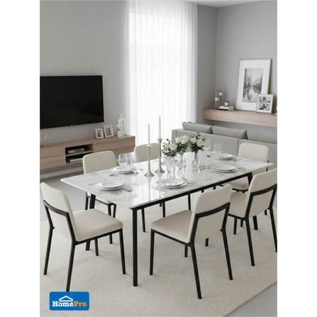 หินสังเคราะห์ 65x150ซม. TARA คาราร่า ไวท์_4
