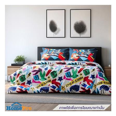 ผ้านวม PREMIER SATIN LOONEY TUNES 60X80 นิ้ว FJ010_3