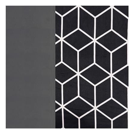 ผ้านวม PICASSO SMILE BAMA 60X80 นิ้ว สี DARK GREY_1