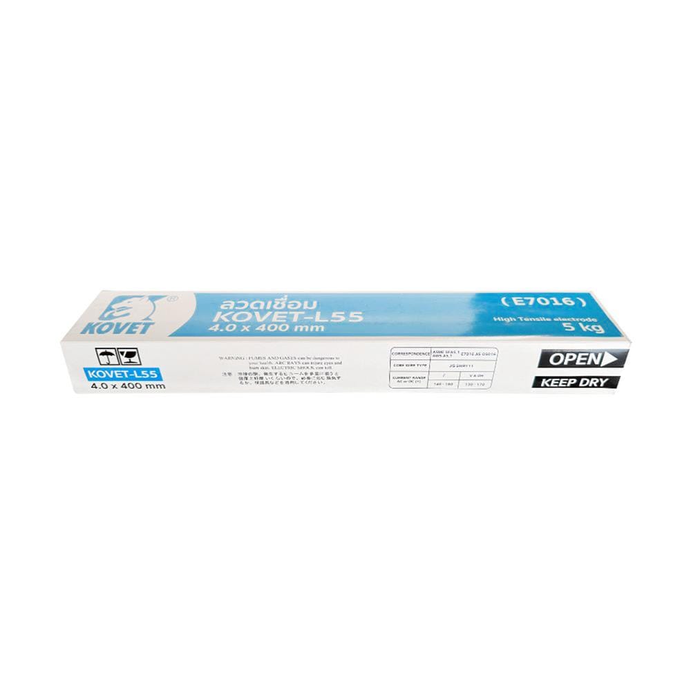 ลวดเชื่อม KOVET L-55 ขนาด 4.0X400 มม.