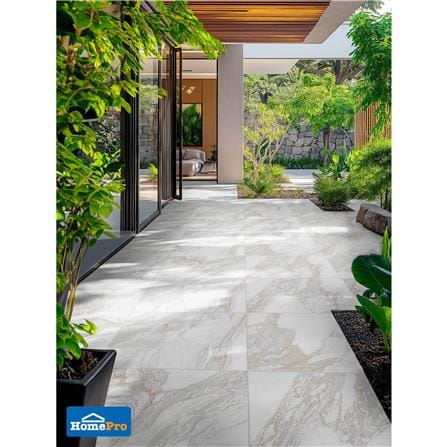 กระเบื้องพื้นพอร์ซเลน 60x60 ซม. COTTO คาลาคัตตา โกลด์ ขาว PM 1.44 ตร.ม._2