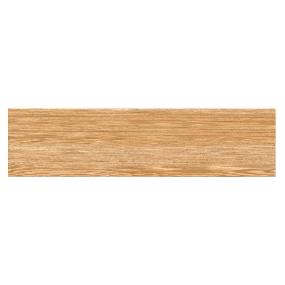 กระเบื้องพื้นพอร์ซเลน 15x60 ซม. TARA เดเรโว่ น้ำตาลทอง PM 0.99 ตร.ม.
