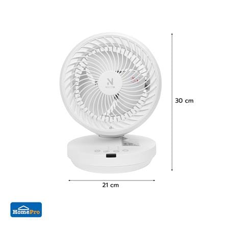 พัดลมตั้งโต๊ะ 6 นิ้ว NIKITO SYF-DQ216R สีขาว_9