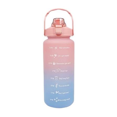 กระบอกน้ำพลาสติก TRITAN HANSEN 2 ลิตร สีชมพูทูโทน_0