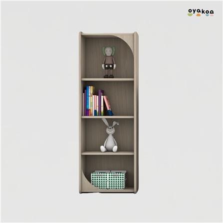 ตู้เก็บของโล่งสำหรับเด็ก 4 ชั้น OYAKOO CHARLIE’S CUBE 42.3 ซม. สีไวท์โอ๊ค_4