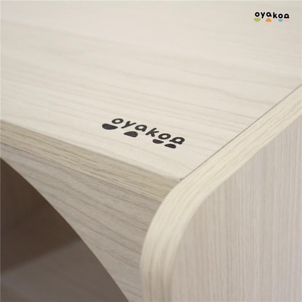 ตู้เก็บของโล่งสำหรับเด็ก 9 ช่อง OYAKOO CHARLIE&rsquo;S CUBE 82.3 ซม. สีไวท์โอ๊ค