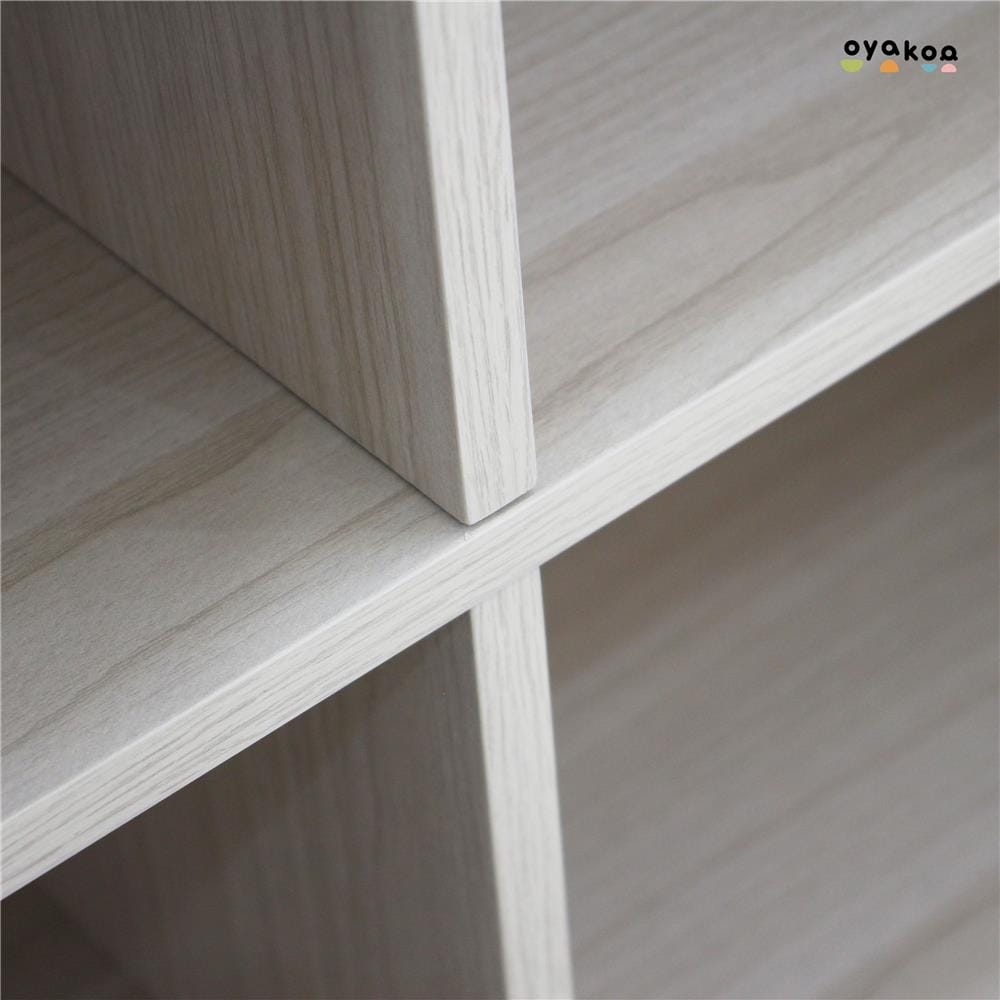 ตู้เก็บของโล่งสำหรับเด็ก 9 ช่อง OYAKOO CHARLIE&rsquo;S CUBE 82.3 ซม. สีไวท์โอ๊ค