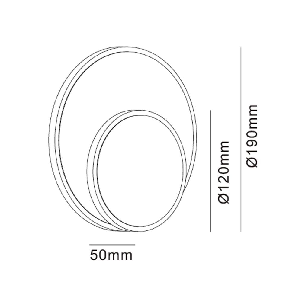 ไฟกิ่งภายใน LED CARINI MD008-3641-180WH 15 วัตต์ DAYLIGHT/COOL WHITE/WARM WHITE สีขาว 1 หัว