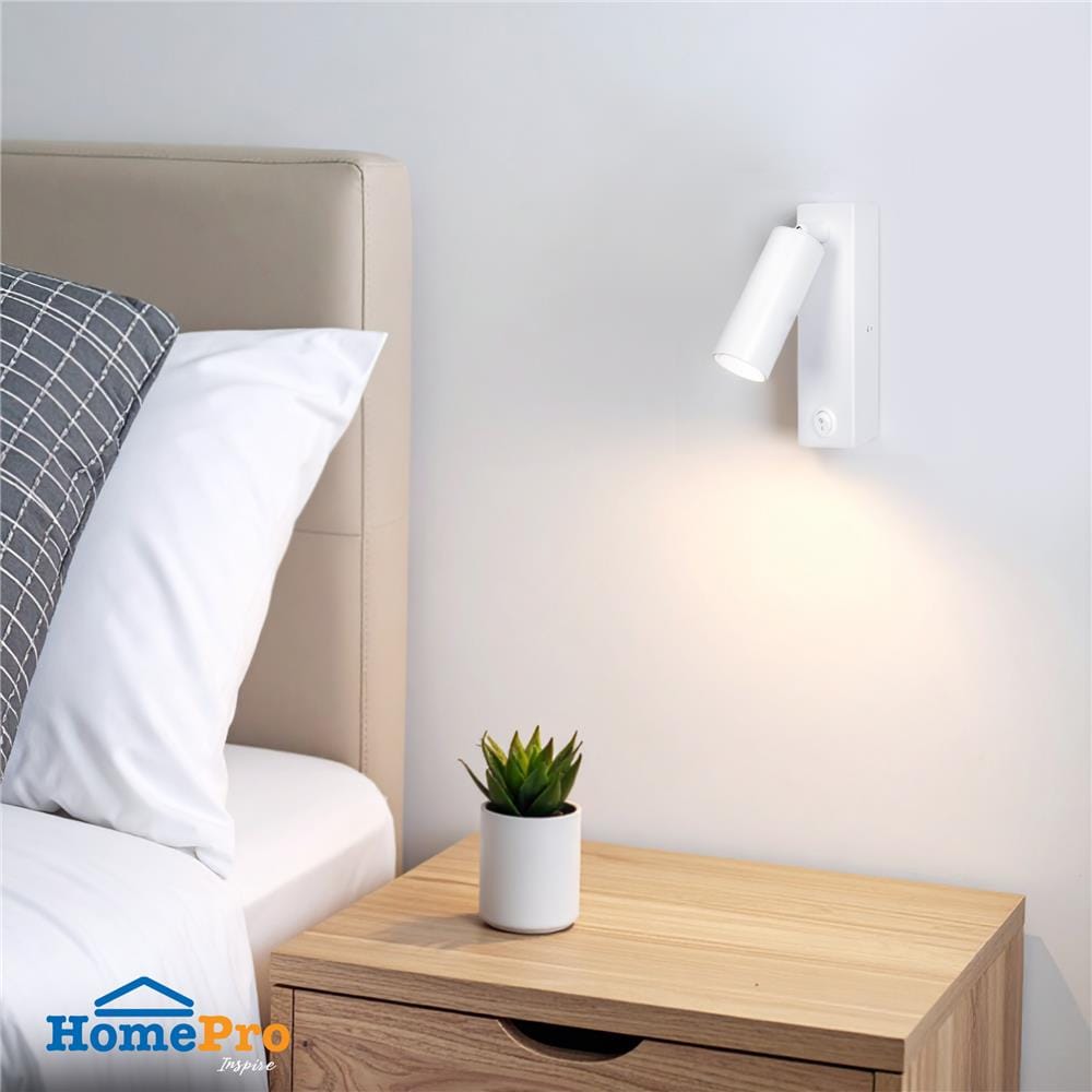 ไฟกิ่งภายใน LED CARINI MD008-3603WH 5 วัตต์ DAYLIGHT/COOL WHITE/WARM WHITE สีขาว 1 ตัว
