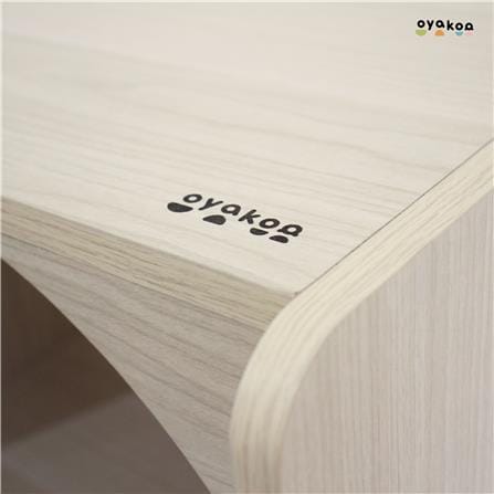 ตู้วางของโล่งสำหรับเด็ก 6 ช่อง OYAKOO CHALIE'S CUBE 82.4 ซม. สีไวท์โอ๊ค_2
