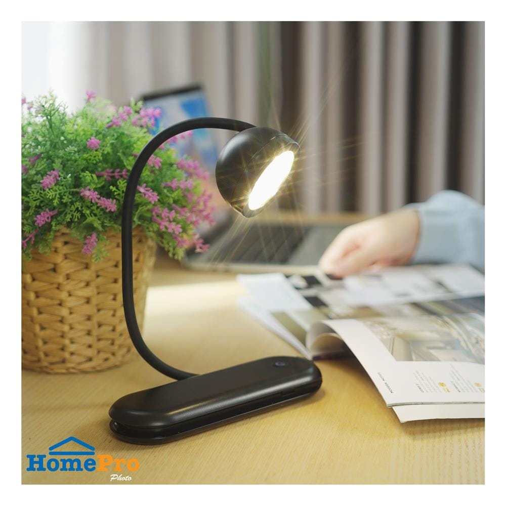 ไฟอ่านหนังสือ LED CARINI MT15-3686BK 5 วัตต์ สีดำ