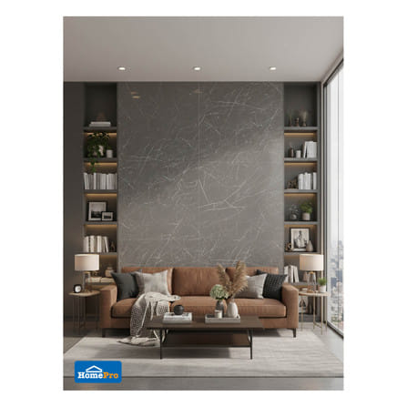 แผ่นตกแต่งผนัง SPC WALL PANEL 122x244 ซม. TARA คาราโตโร่ ดำ_3