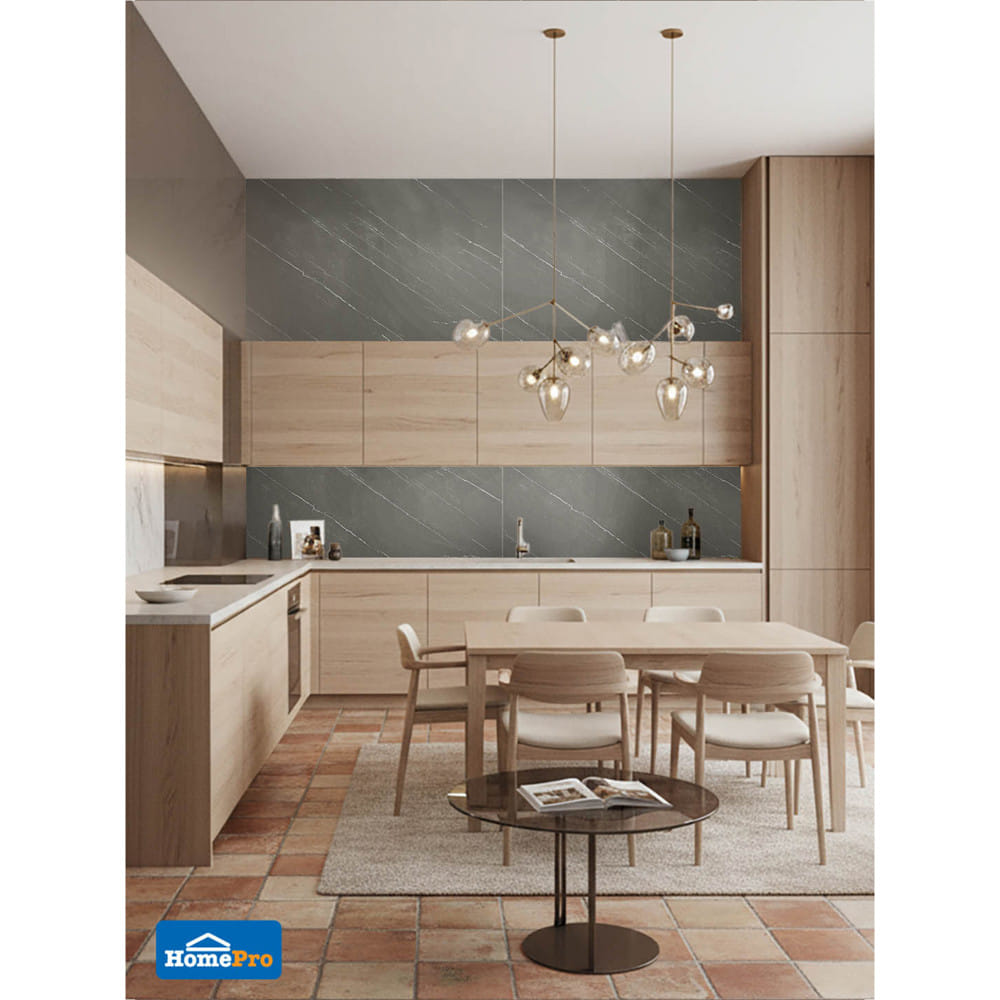แผ่นตกแต่งผนัง SPC WALL PANEL 122x244 ซม. TARA วีนัส เทา