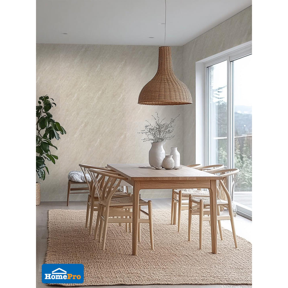 แผ่นตกแต่งผนัง SPC WALL PANEL 120x244 ซม. TARA ไอโวรี่