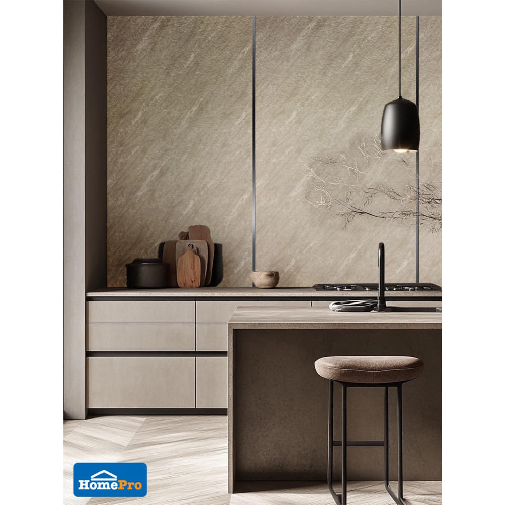 แผ่นตกแต่งผนัง SPC WALL PANEL 120x244 ซม. TARA ไอโวรี่