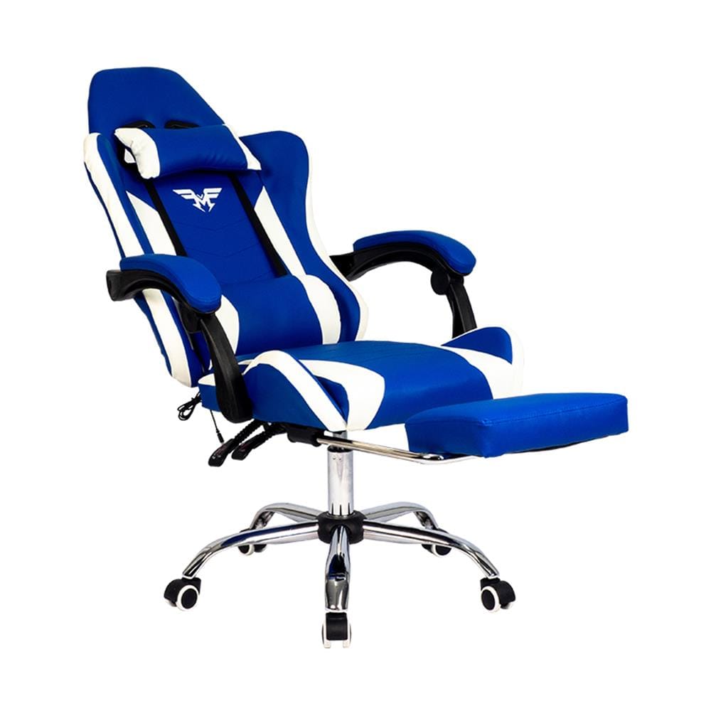 เก้าอี้เกมมิ่ง U-RODECOR THE LEGEND สีฟ้า/ขาว