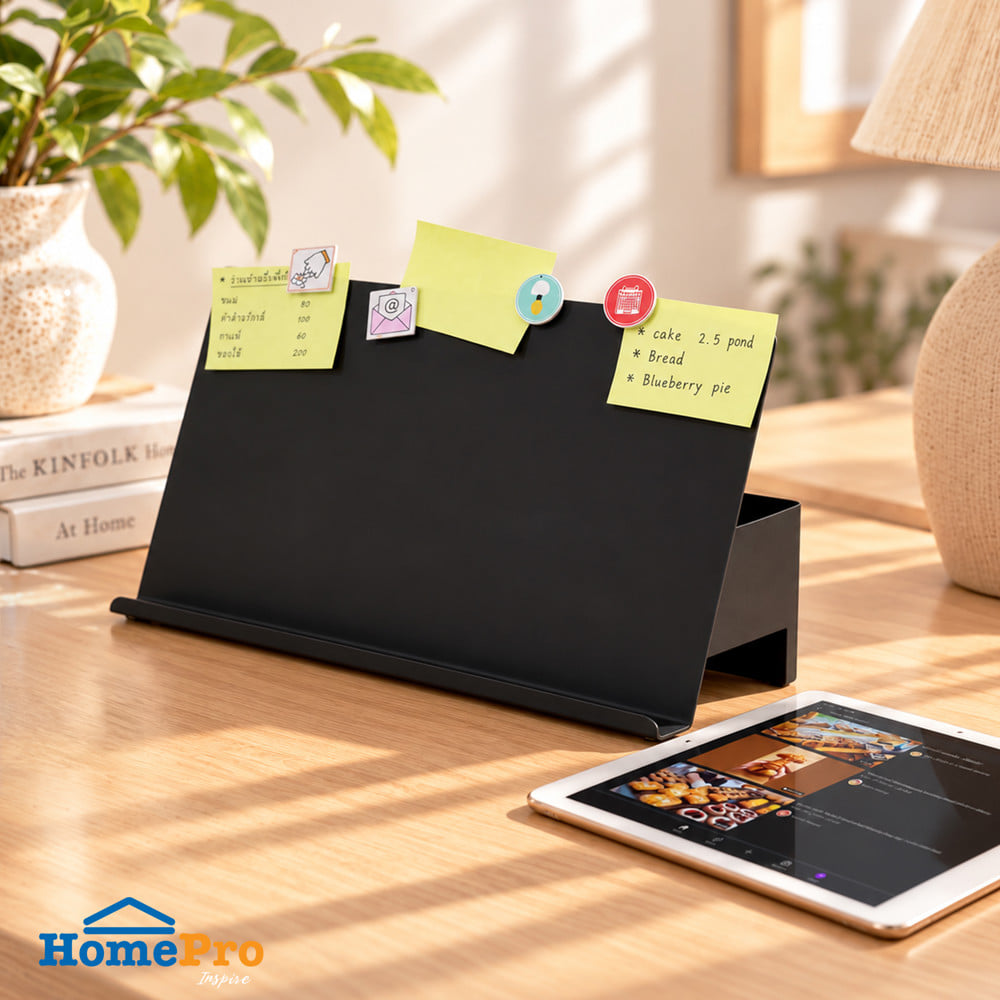 ที่วางแท็บเล็ตพร้อมเก็บปลั๊กไฟ STACKO TIDY 30X13X21 ซม. สีเทา