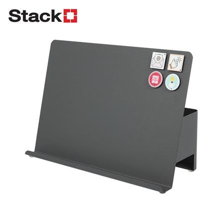 ที่วางแท็บเล็ตพร้อมเก็บปลั๊กไฟ STACKO TIDY 30X13X21 ซม. สีเทา_0