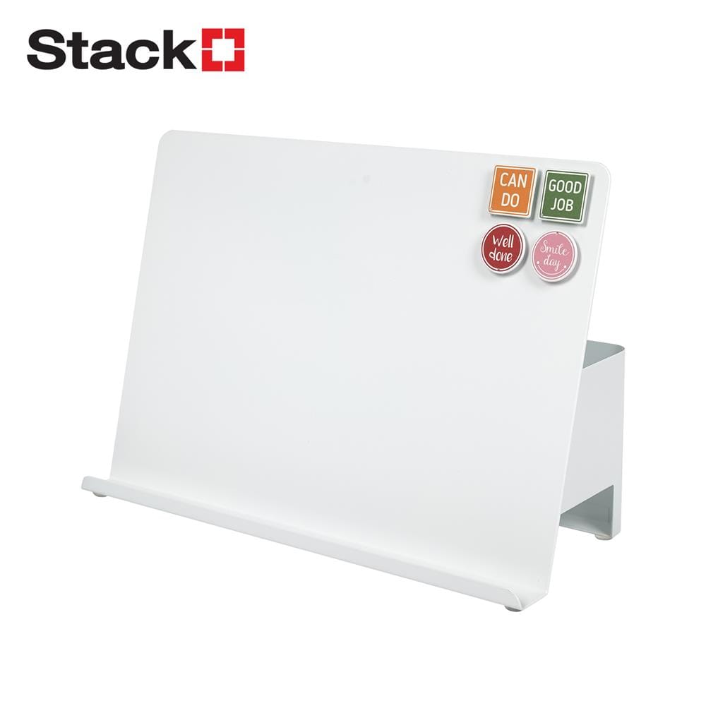ที่วางแท็บเล็ตพร้อมเก็บปลั๊กไฟ STACKO TIDY 30X13X21 ซม. สีขาว