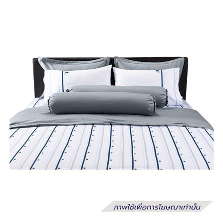 ชุดผ้าปูที่นอน 5 ฟุต (ชุด 7 ชิ้น) SANTAS COTTON USA BEACHHOUSE WH_2