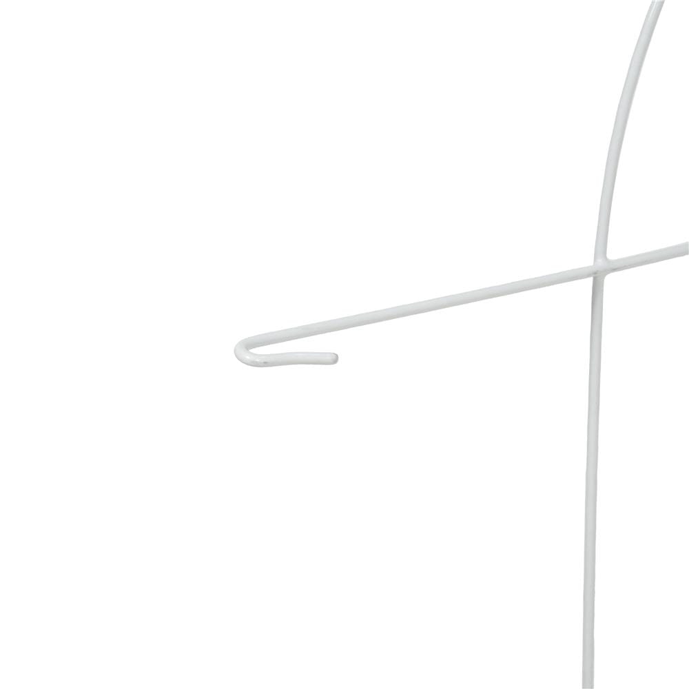 รั้วเหล็กเคลือบ PVC SPRING 51808 สีขาว