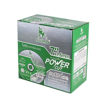 ใบตัดใย 2 ชั้น SUMO POWER CUT 7 นิ้วX1.6X22.23 มม._2