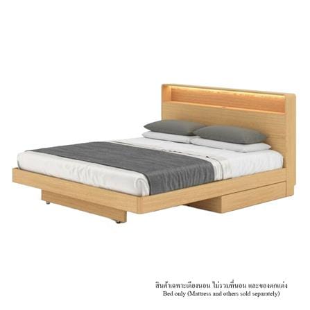 เตียง 6 ฟุต SB FURNITURE HAGI 19217661 สี MONACO OAK_0