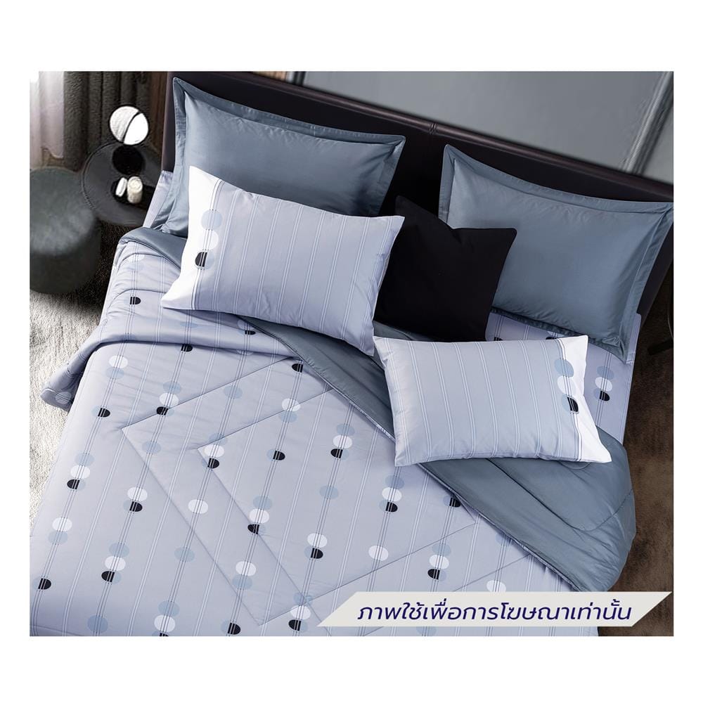 ชุดผ้าปูที่นอน 6 ฟุต (ชุด 6 ชิ้น) SANTAS COTTON USA SKOOKUM GR