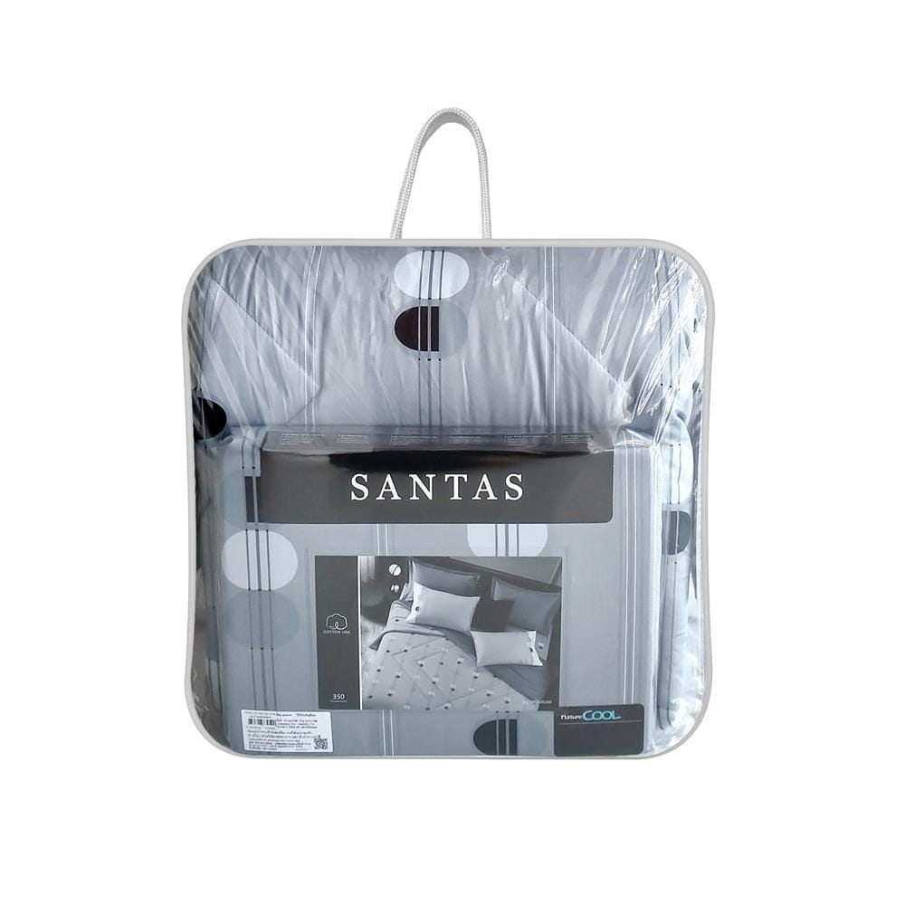 ชุดผ้าปูที่นอน 6 ฟุต (ชุด 6 ชิ้น) SANTAS COTTON USA SKOOKUM GR