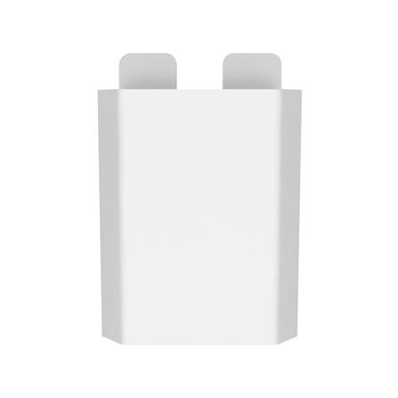 กล่องเหล็กใส่ของ SPACEMAKER 9.9X9X14.2 ซม. สีขาว_1