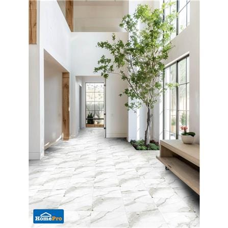 กระเบื้องพื้นพอร์ซเลน 60x60 ซม. CERGRES นิโคล่า ไวท์ A 1.44 ตร.ม._2