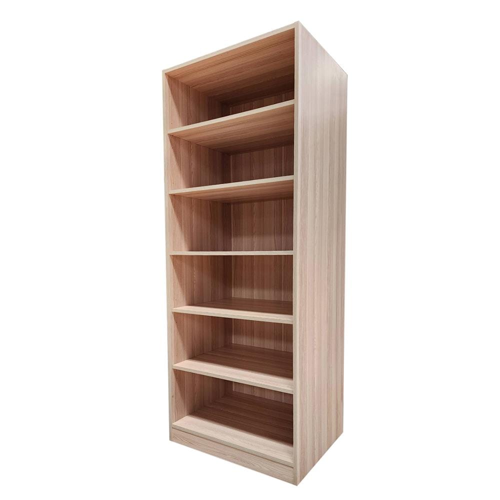 ชั้นวางของทึบ 6 ชั้น FURDINI KEEPER 80 ซม. สี PINE OAK