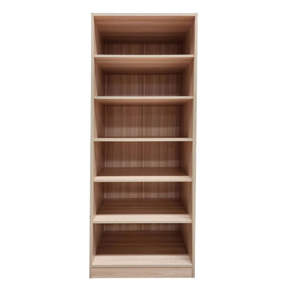 ชั้นวางของทึบ 6 ชั้น FURDINI KEEPER 80 ซม. สี PINE OAK