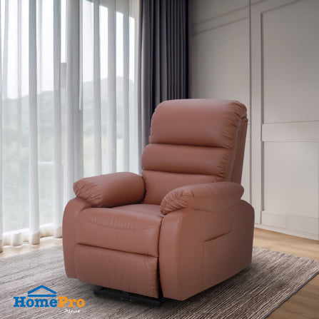 เก้าอี้ปรับนอนไฟฟ้า FURDINI JASPER สีน้ำตาลเข้ม_3
