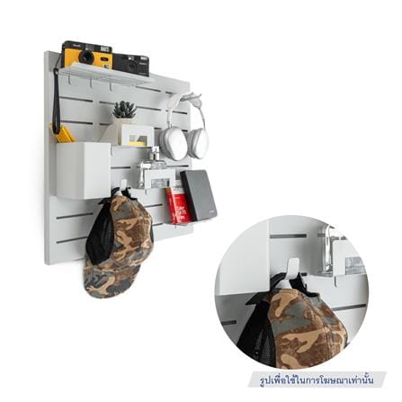 ที่แขวนของเหล็ก SPACEMAKER 3.4X4.7X4.5 ซม. สีดำ_2