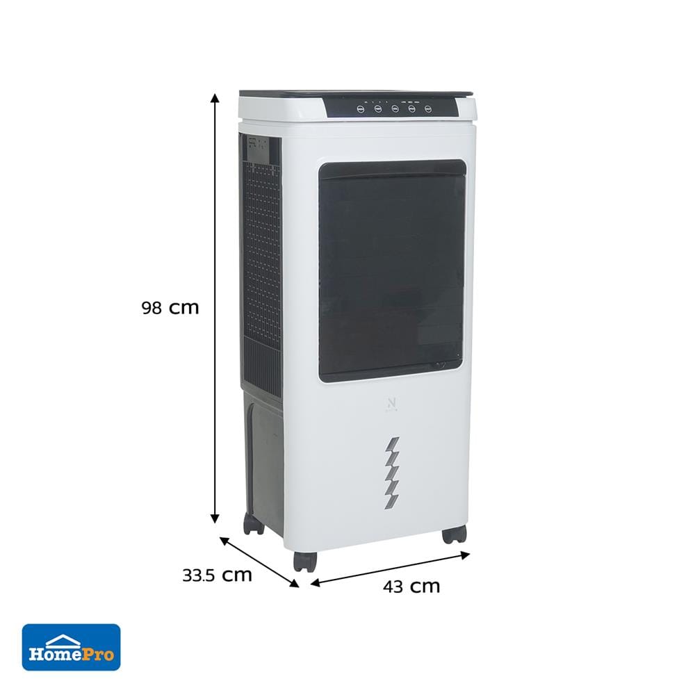 พัดลมไอเย็น NIKITO LF-720R สีขาว/ดำ