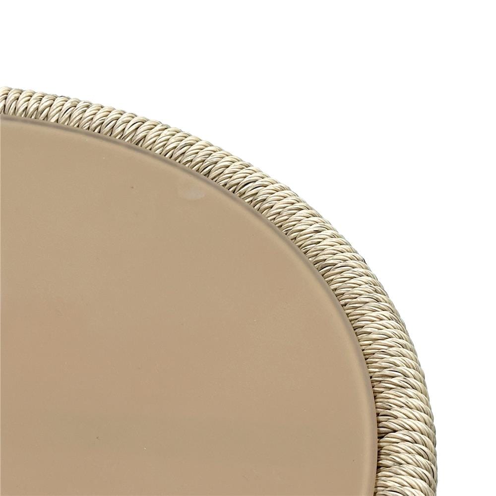 โต๊ะข้างหวายเทียม BENETTA NATURAL สีน้ำตาล