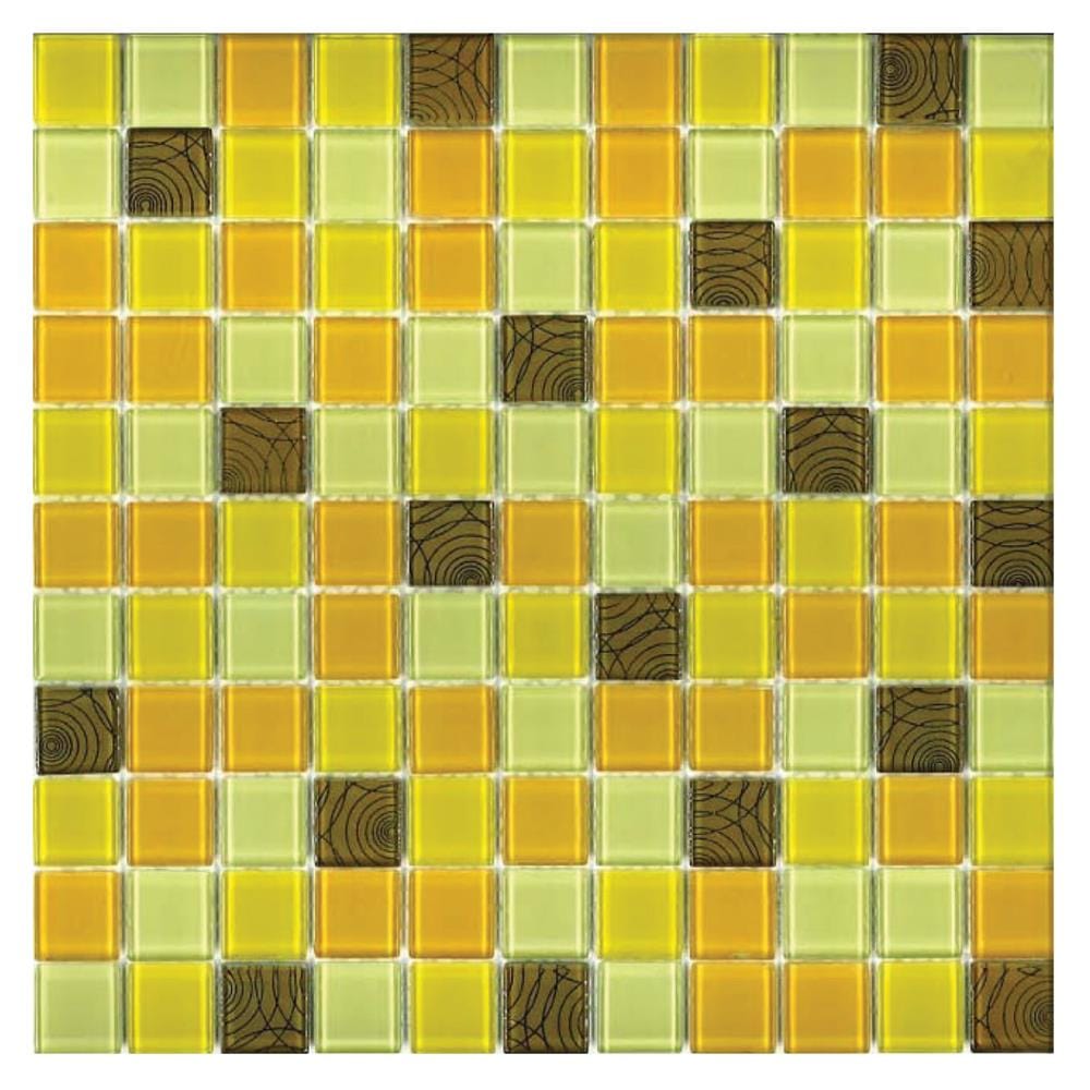 โมเสคแก้ว 30x30 ซม. DURAGRES ดิซซี่ เยลโล่