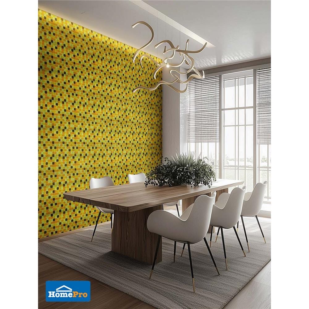 โมเสคแก้ว 30x30 ซม. DURAGRES ดิซซี่ เยลโล่