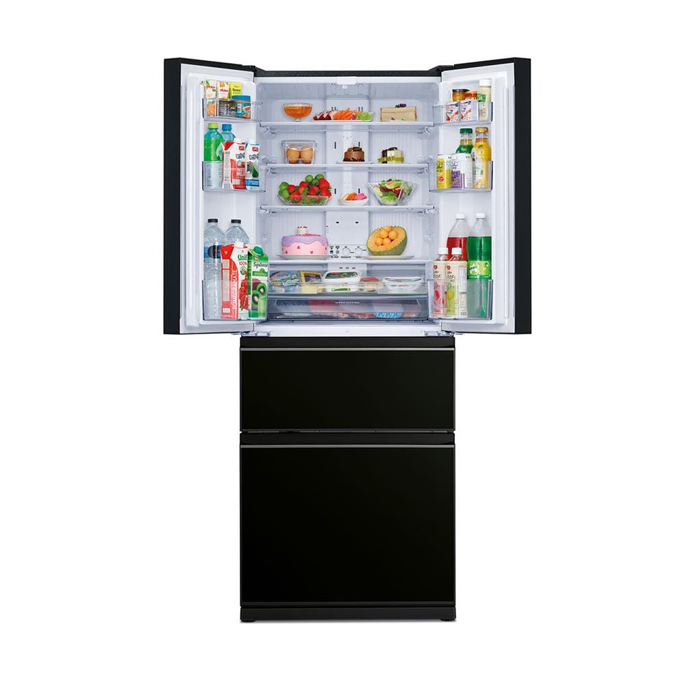 ตู้เย็น MULTI DOOR MITSUBISHI MR-LX50EY-GBK 15.6 คิว กระจกดำ